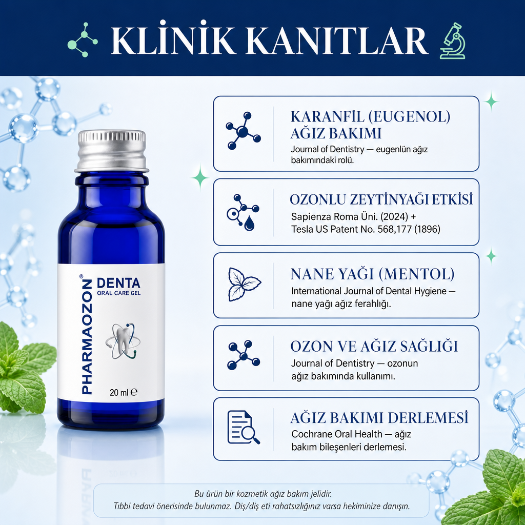 PHARMAOZON DENTA AĞIZ BAKIM JELİ 20 ML