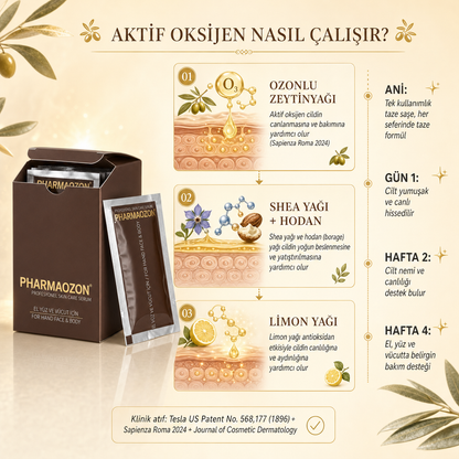 PHARMAOZON CİLT BAKIM SERUMU — ŞASE 2 ML x 50 ADET