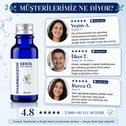 PHARMAOZON DENTA AĞIZ BAKIM JELİ 20 ML