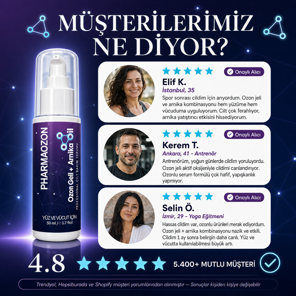 Pharmaozon Arnica Profesyonel Cilt Bakım Serumu