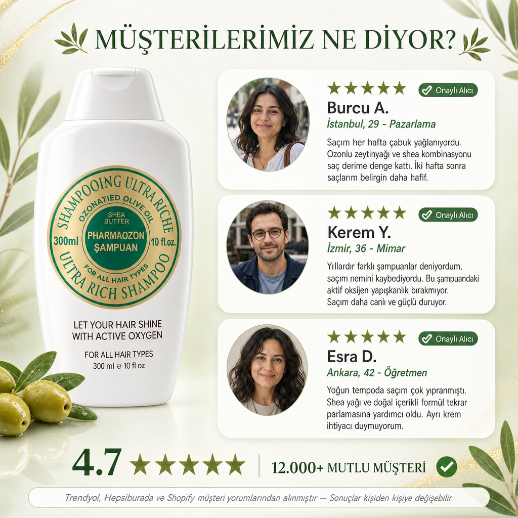 PHARMAOZON PROFESYONEL ŞAMPUAN 300 ML