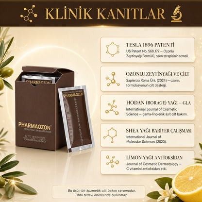 PHARMAOZON CİLT BAKIM SERUMU — ŞASE 2 ML x 50 ADET