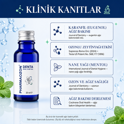 PHARMAOZON DENTA AĞIZ BAKIM JELİ 20 ML